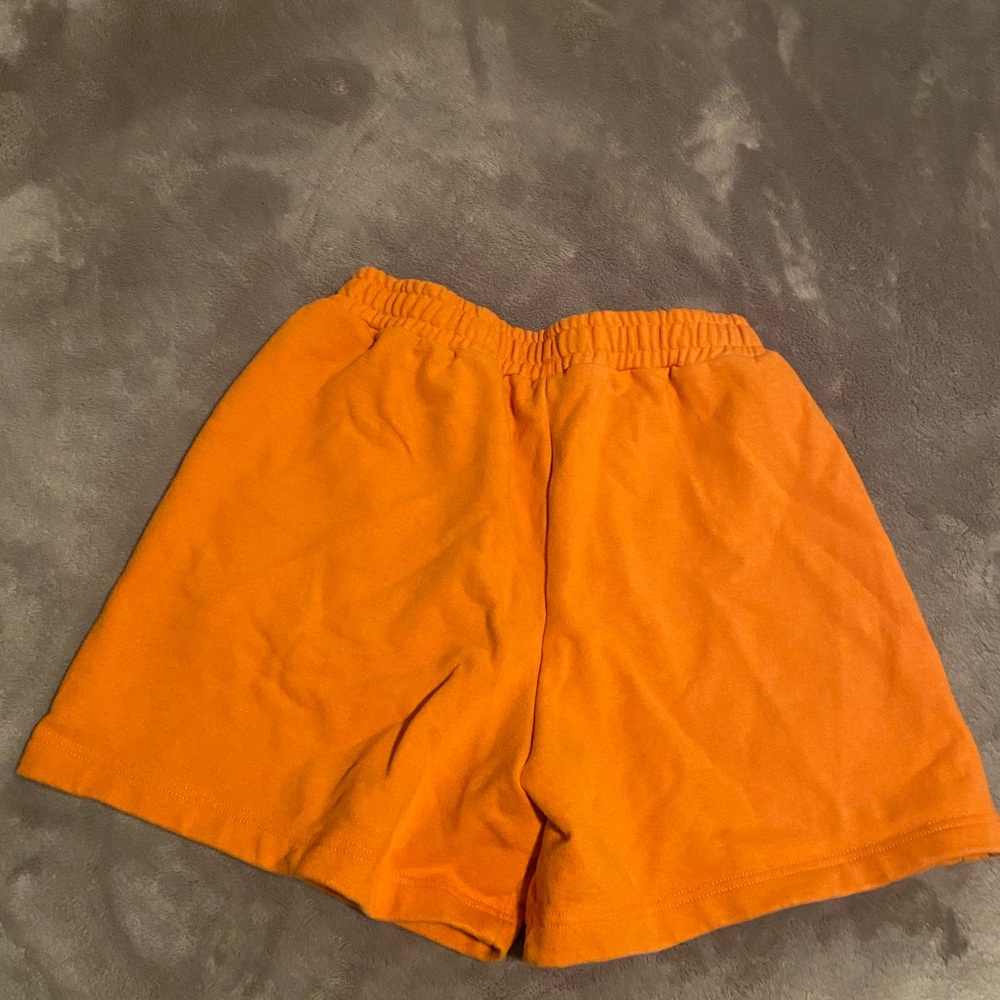 Gymshark Orange Sweat Shorts - Picture 2 of 2